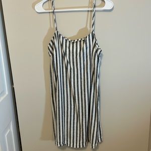 Target stripped linen dress